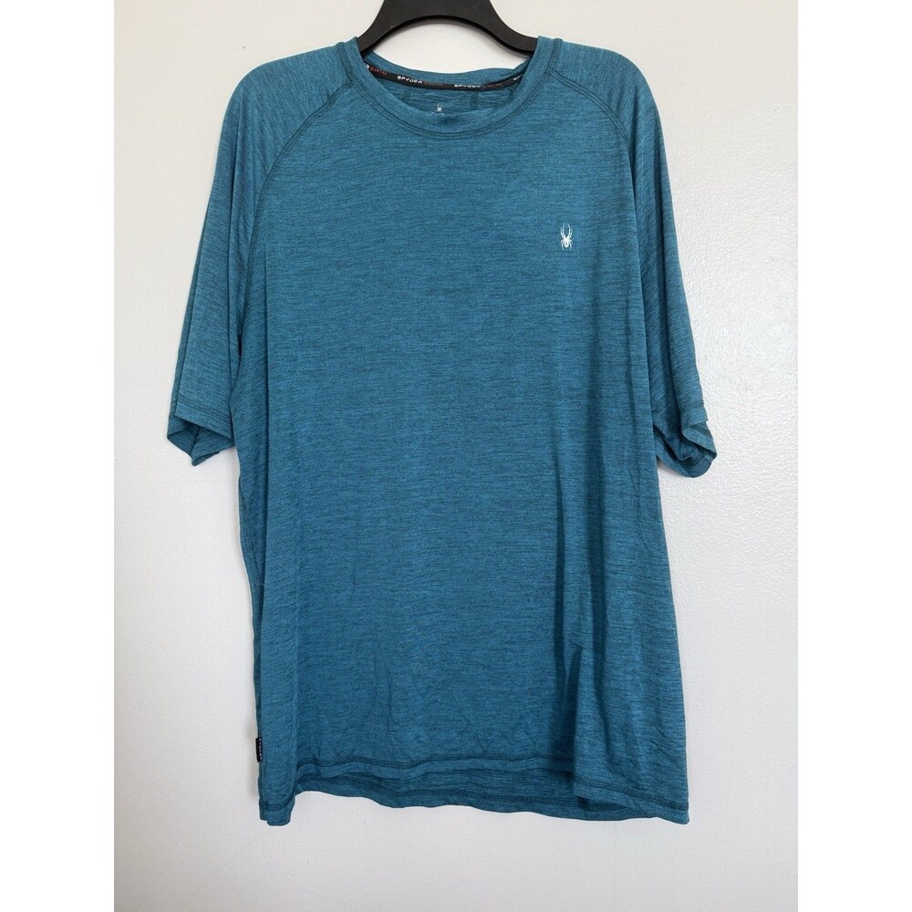 Spyder Swim Rash Guard Tee Men’s Sz XXL Surf Sand Sun UPF+30